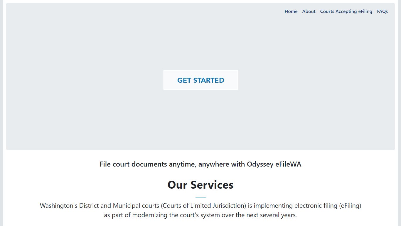 eFileWA | Court E-Filing Solution for Washington Courts of Limited ...